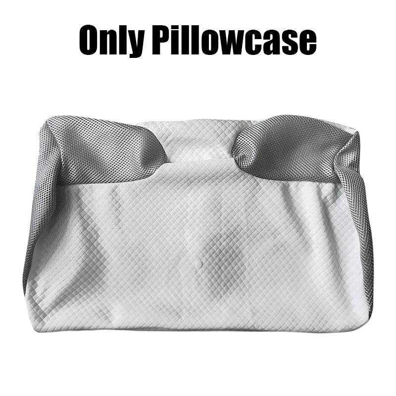 2-in-1 Memory Foam Cervical Pillow – Ergonomic Contour Orthopedic Neck Pillow for Pain Relief & Support